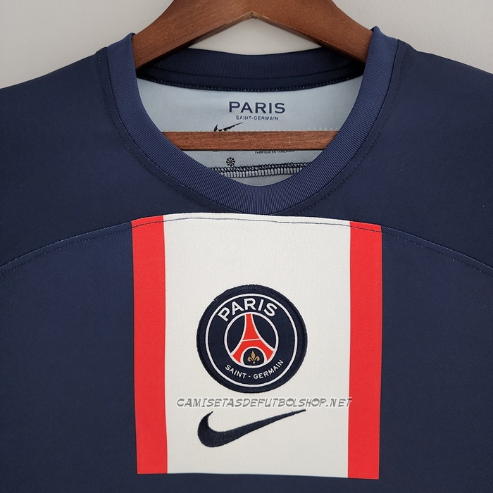 Camiseta Primera Paris Saint-Germain 22-23 Manga Larga